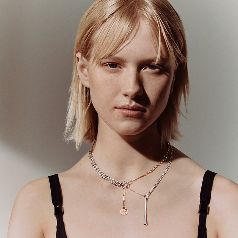 Mix and H necklace, medium model | Hermès USA